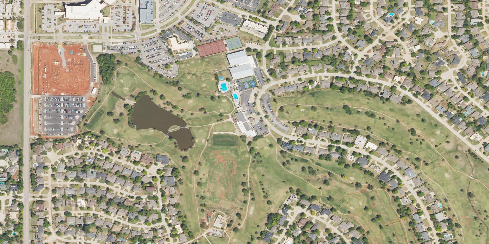 Satellite view of The Greens Country Club