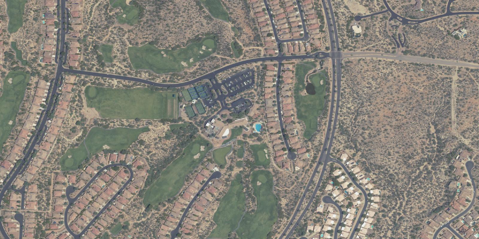 Satellite view of The Highlands at Dove Mountain