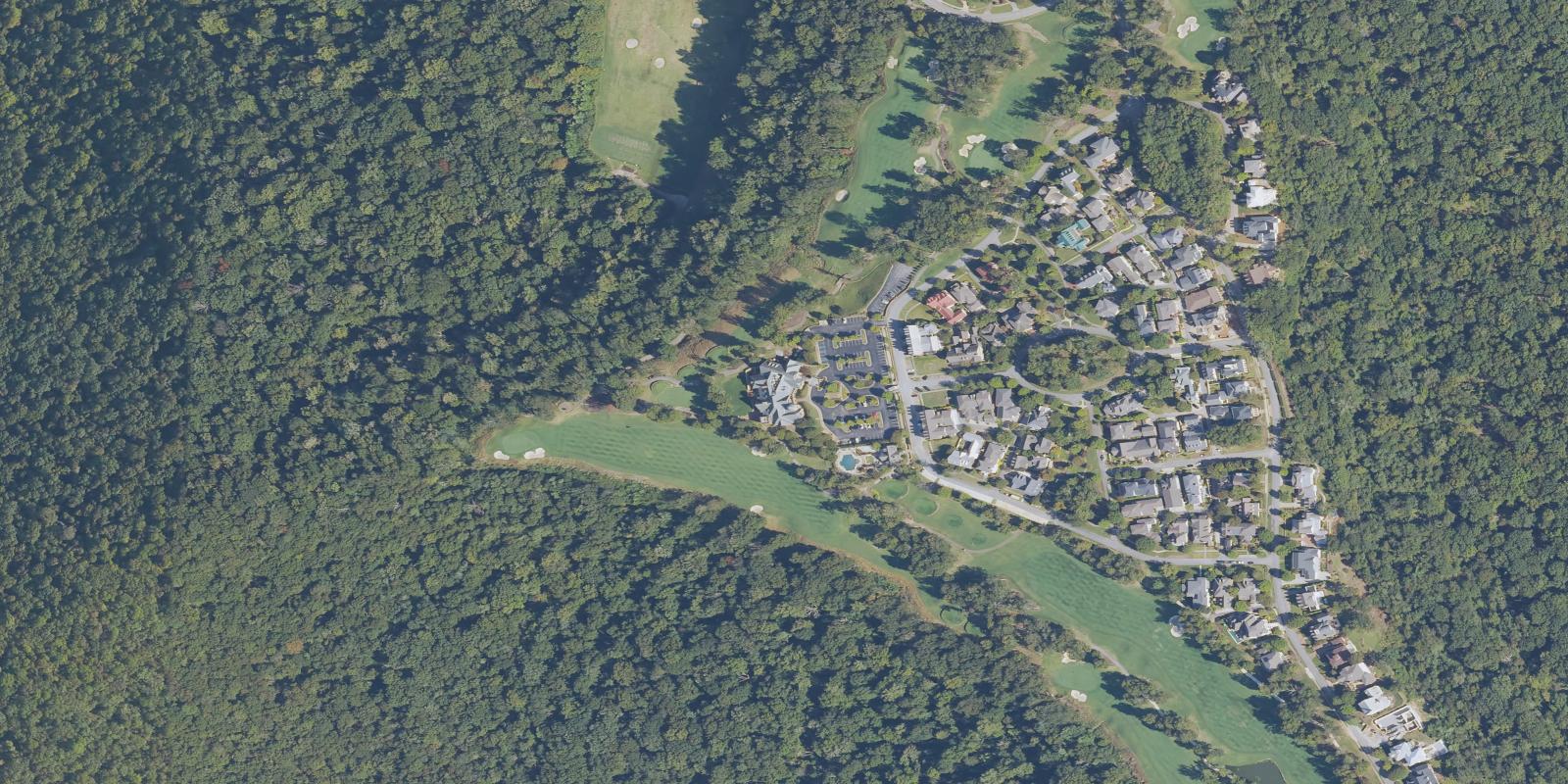Satellite view of The Ledges Country Club