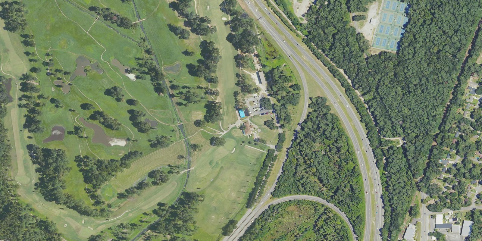Satellite view of The Legends at Bacon Park
