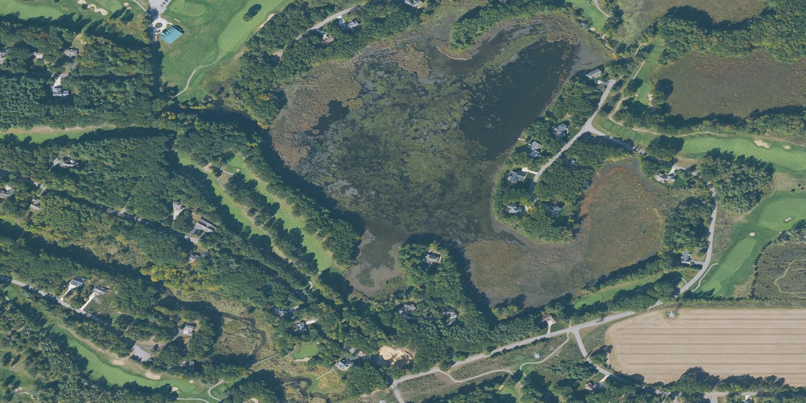 Satellite view of The Links at Bowen Lake