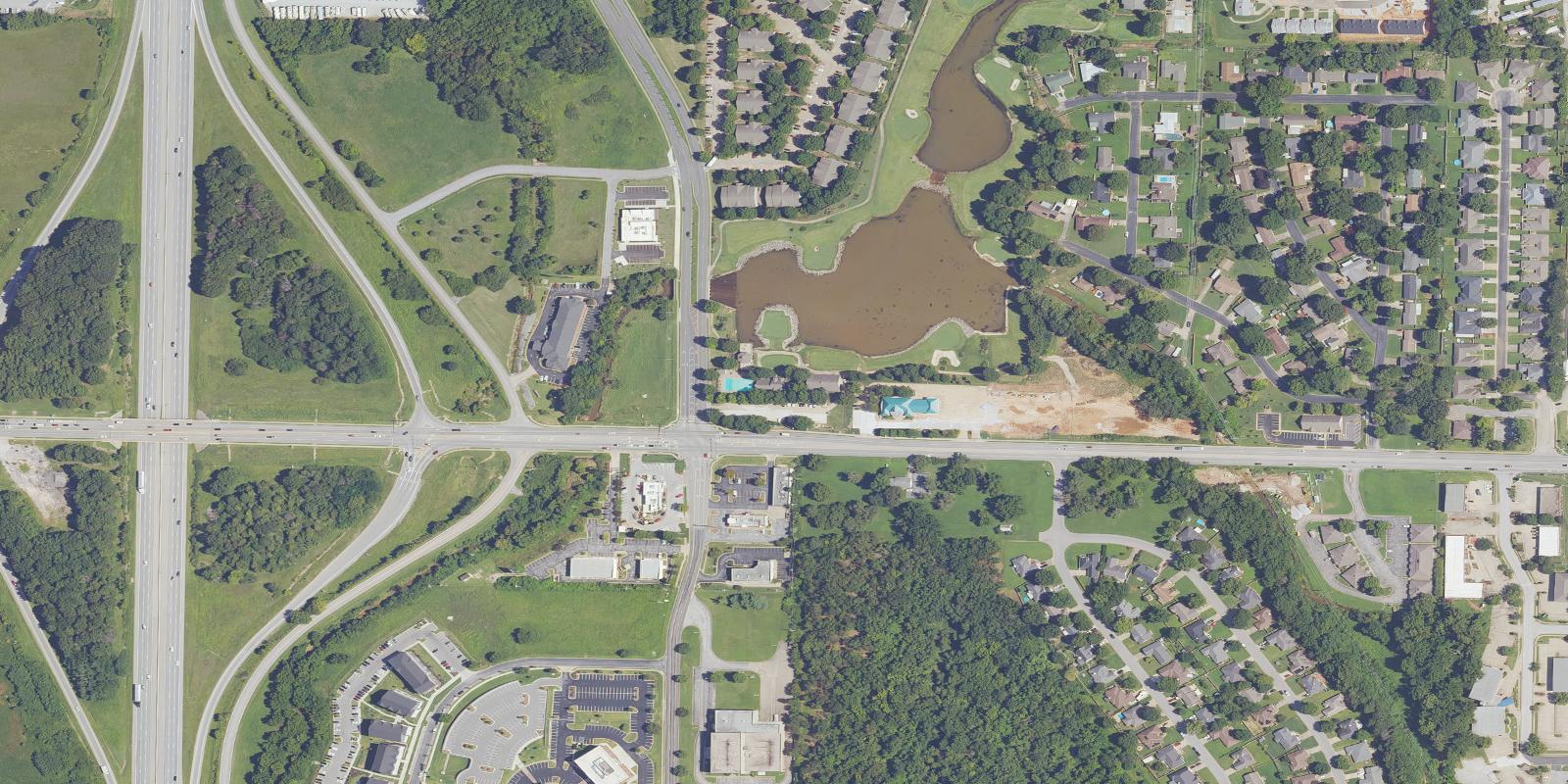 Satellite view of The Links at Lowell