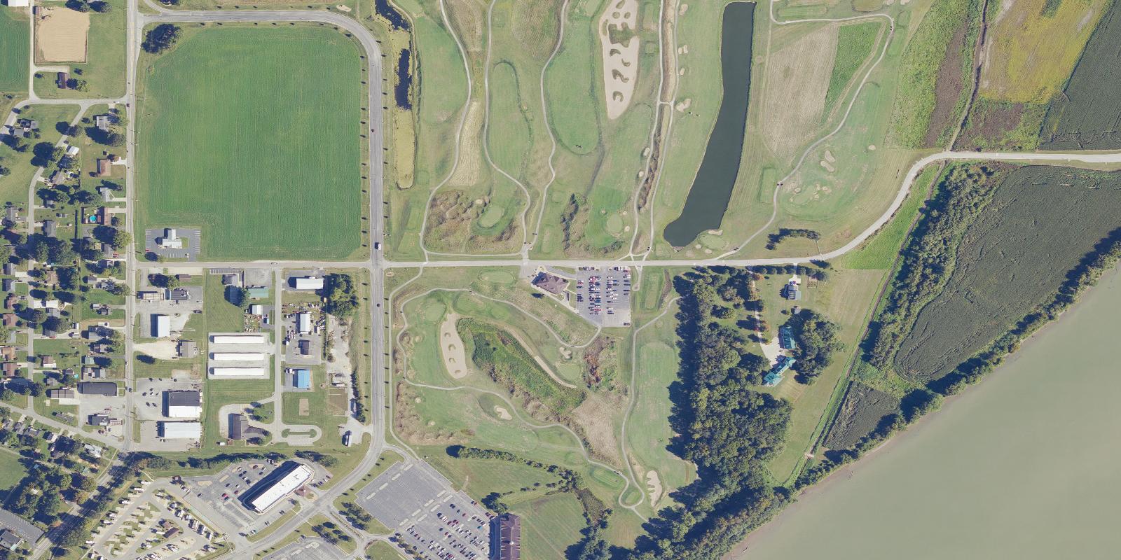 Satellite view of The Links At Rising Star Casino
