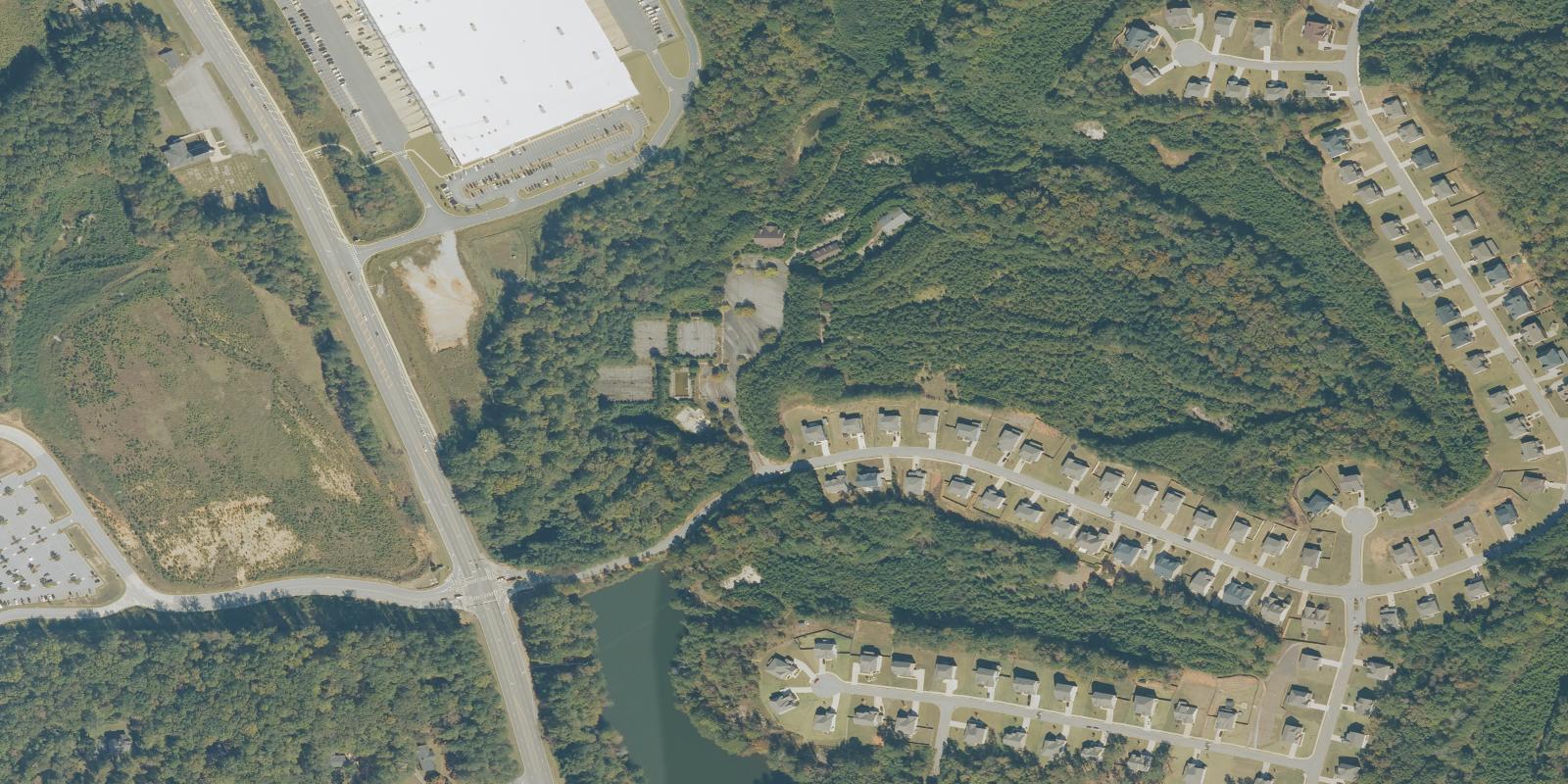Satellite view of The Links at Southwind Country Club