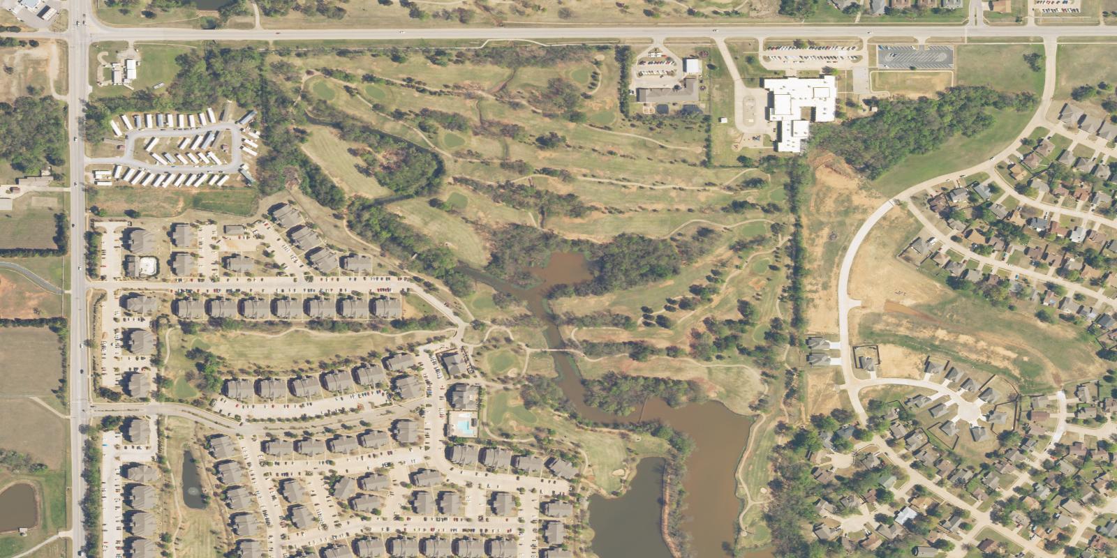 Satellite view of The Links at Stillwater
