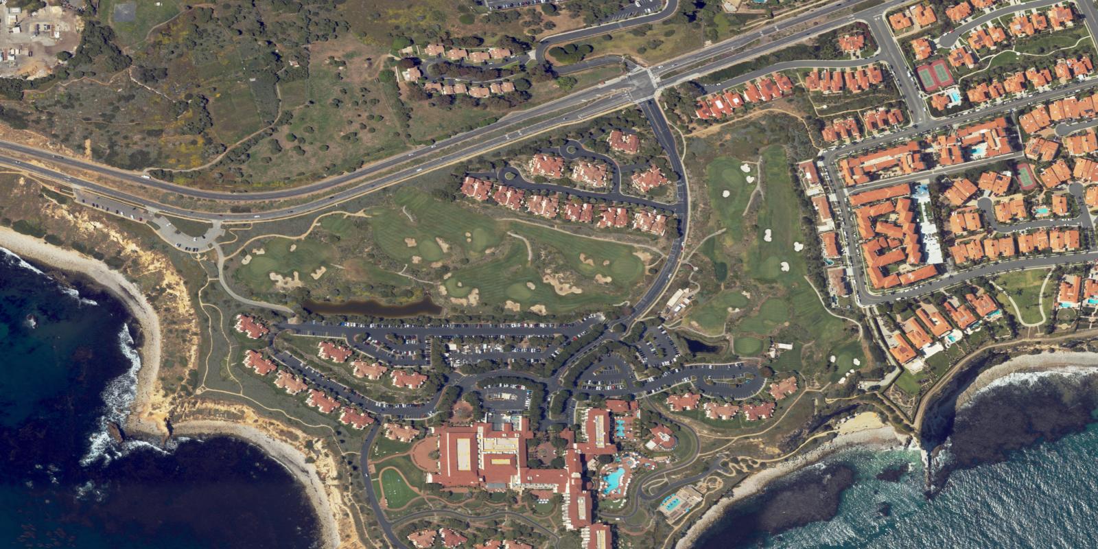 Satellite view of The Links at Terranea