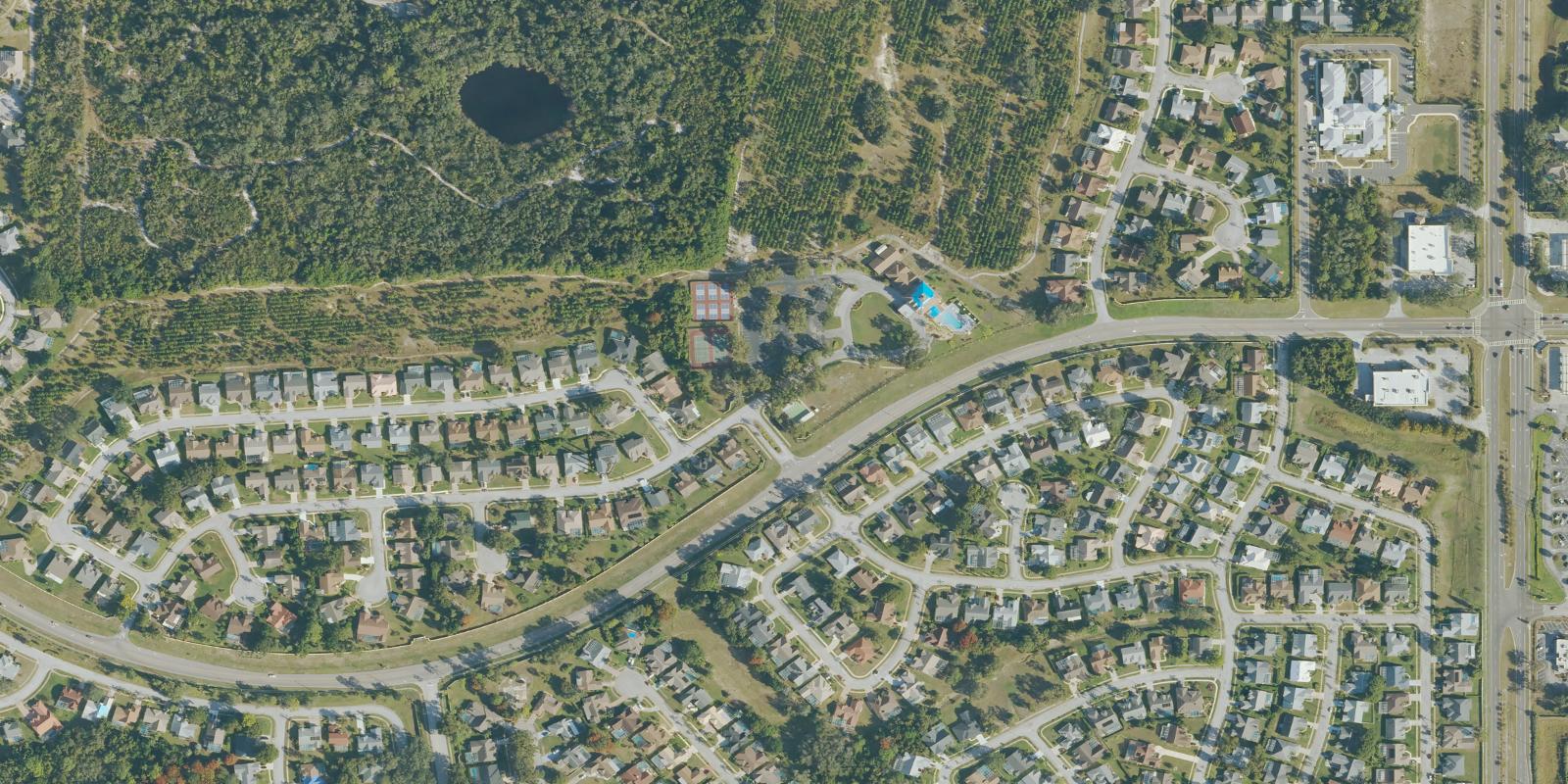 Satellite view of The Links Golf Club