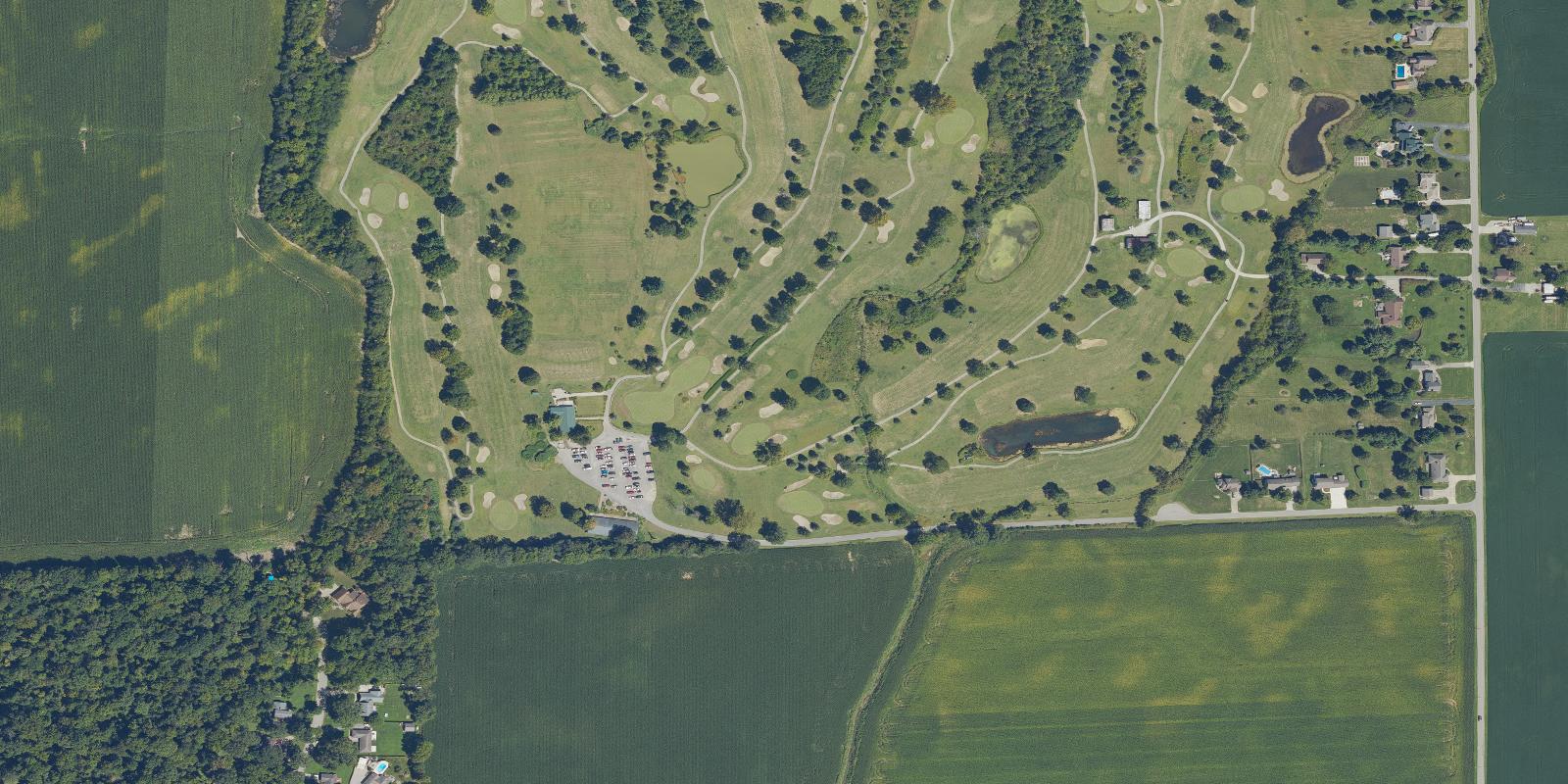 Satellite view of The Links Golf Club