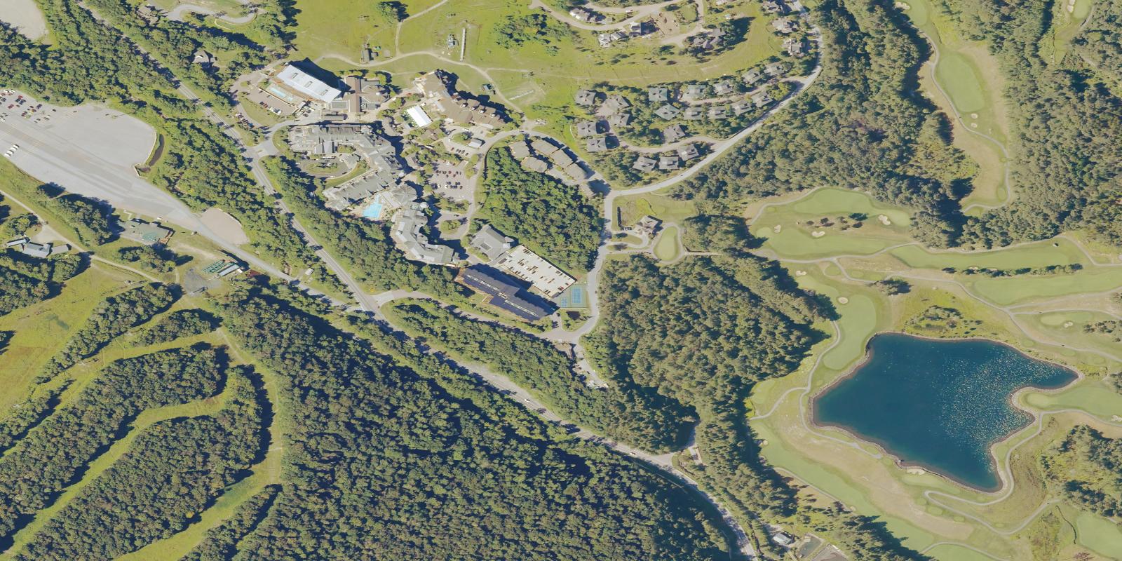 Satellite view of The Mountain Course At Spruce Peak