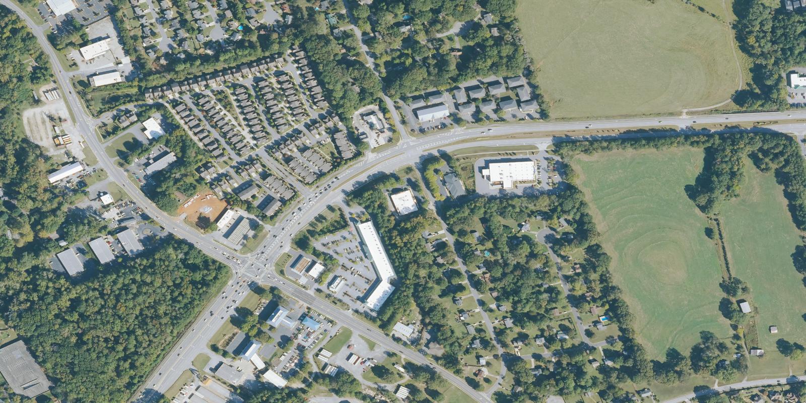 Satellite view of The Nine Golf