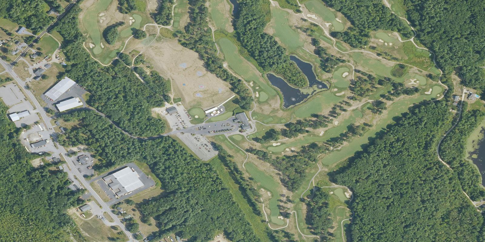 Satellite view of The Oaks Golf Links