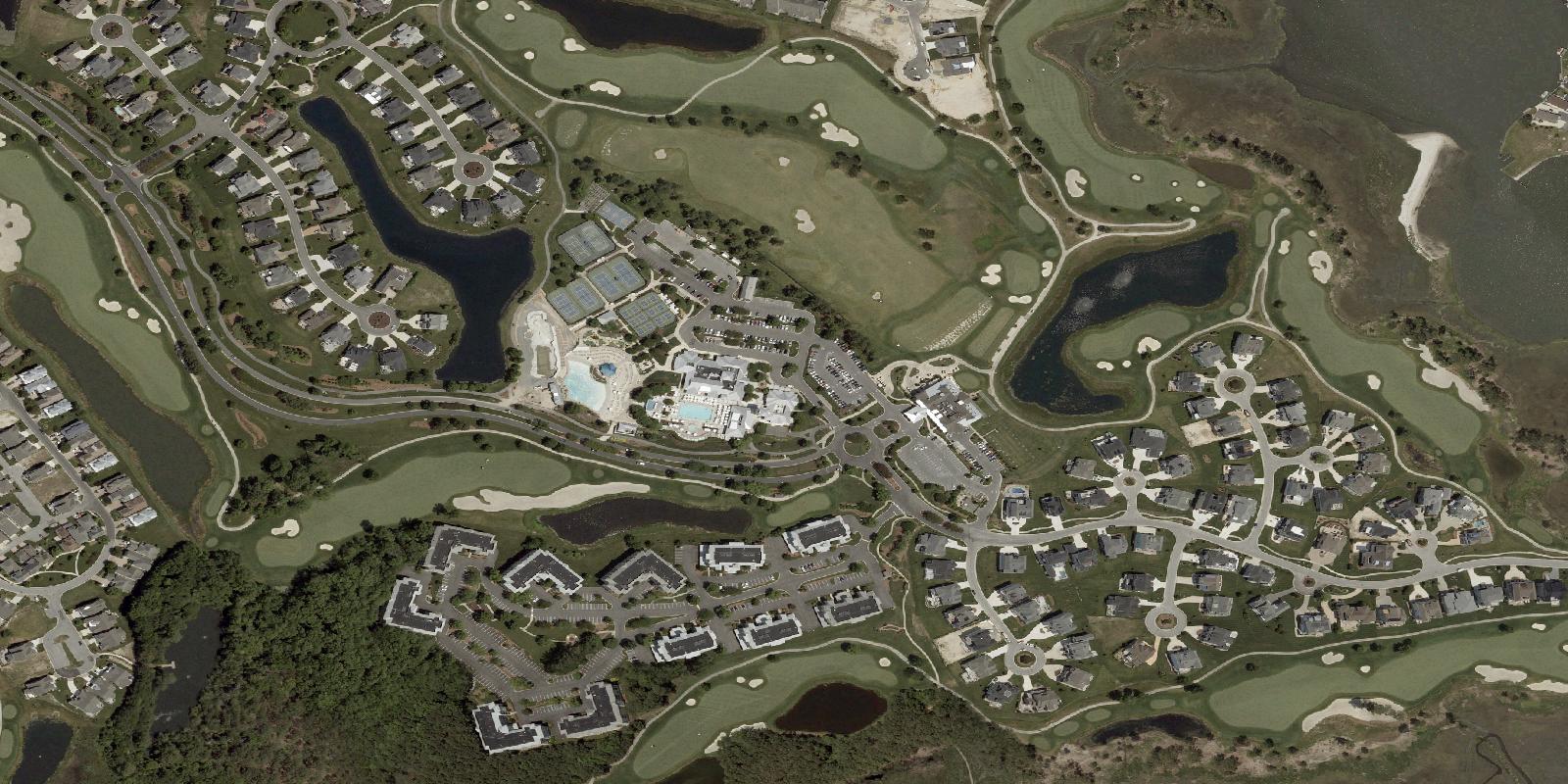 Satellite view of The Peninsula Golf and Country Club