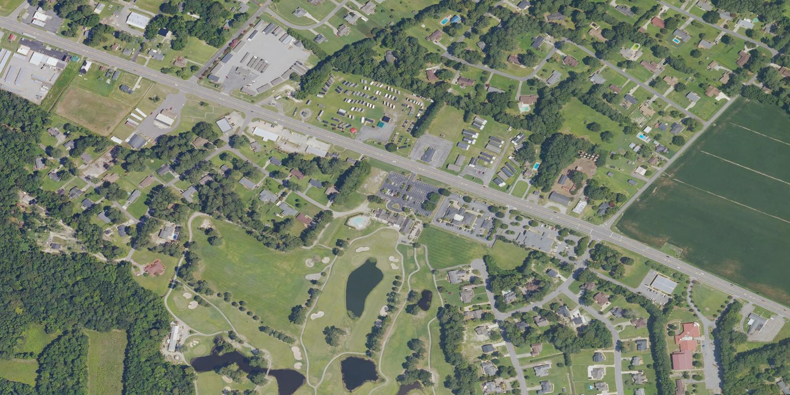 Satellite view of The Pines At Elizabeth City