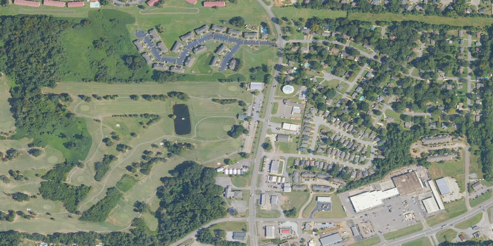 Satellite view of The Pines Golf Club