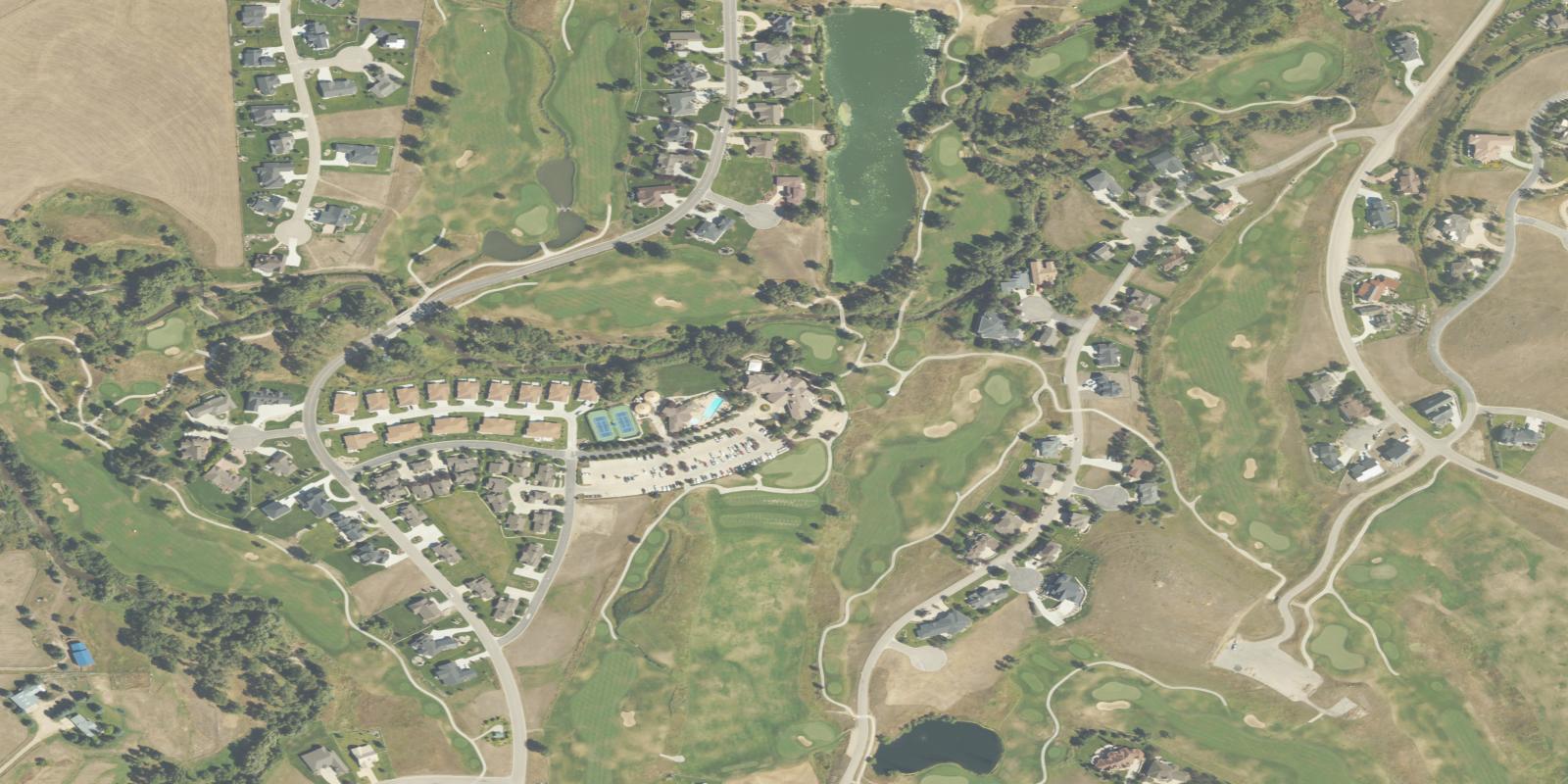 Satellite view of The Powder Horn Golf Club