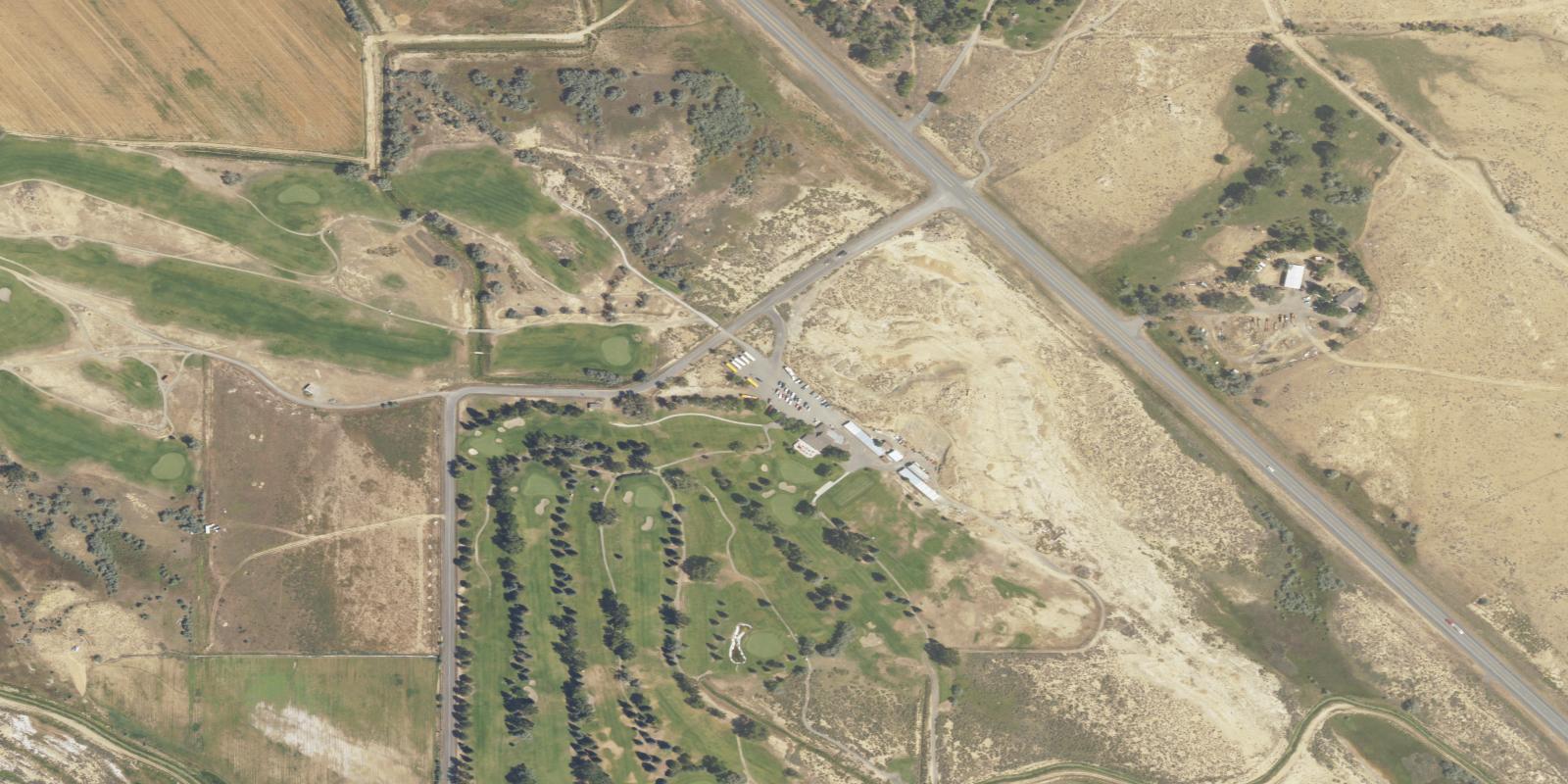 Satellite view of The Powell Golf Club
