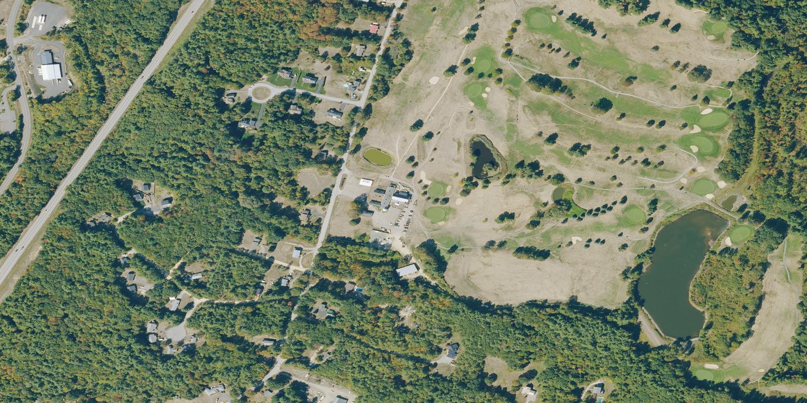 Satellite view of The Ridge Country Club