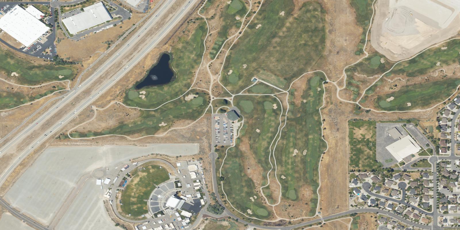 Satellite view of The Ridge Golf Club