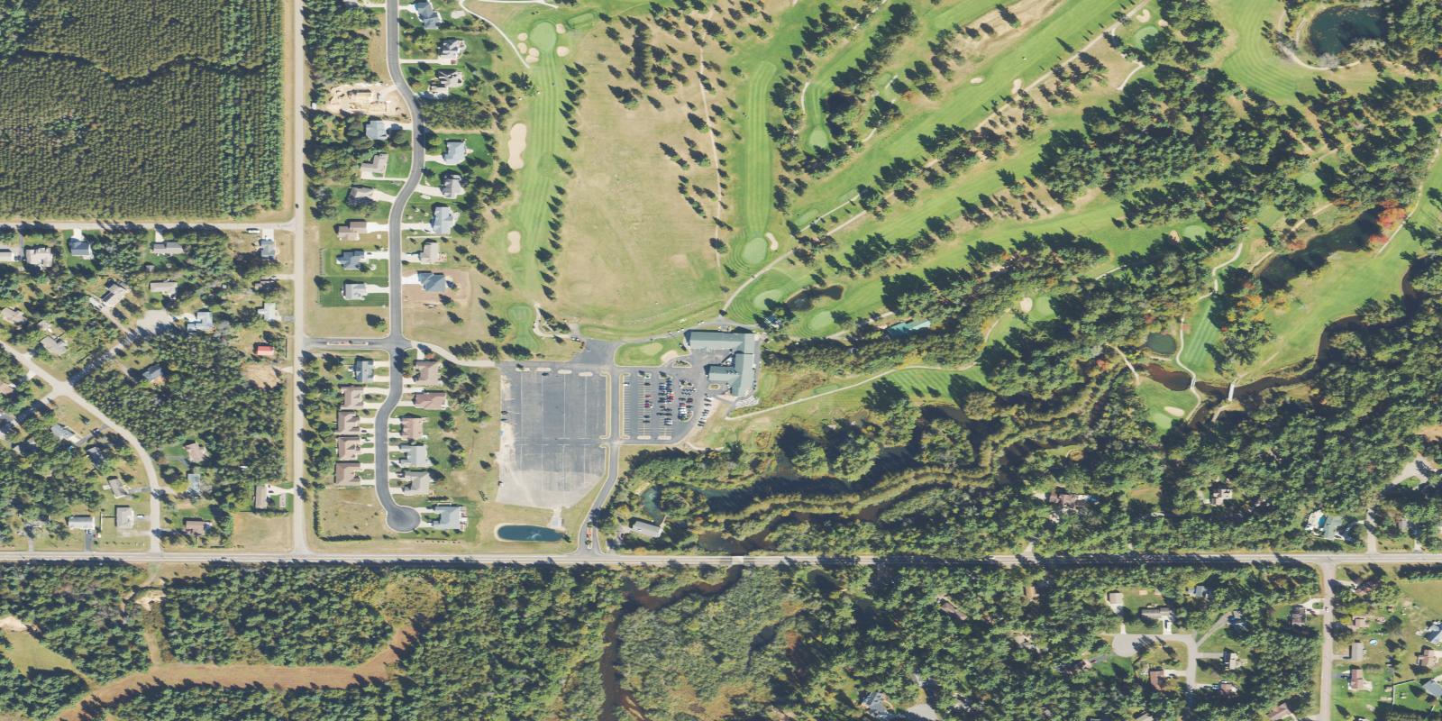 Satellite view of The Ridges Golf Club