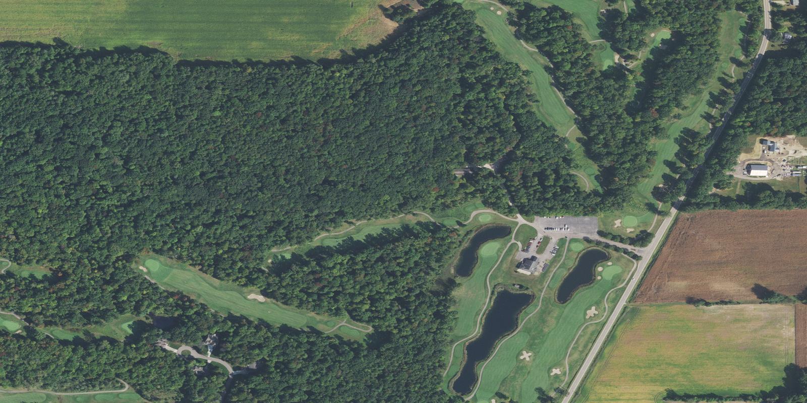 Satellite view of The Timbers Golf Club