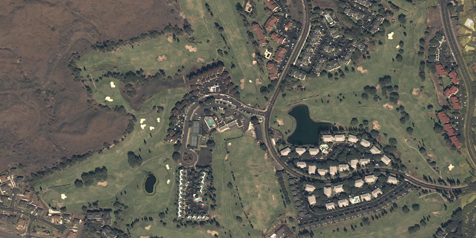 Satellite view of The Village Course at Waikoloa