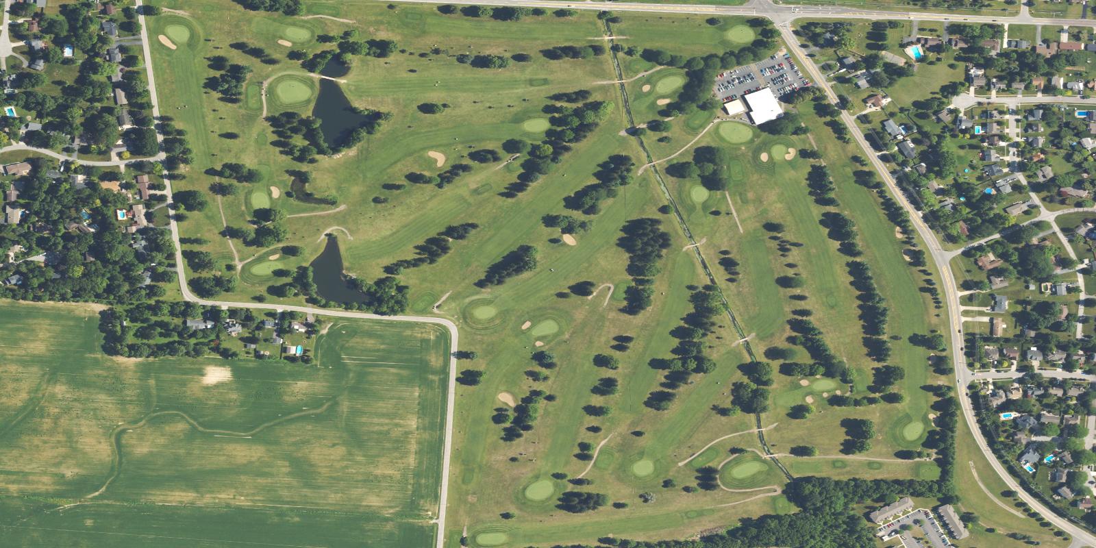 Satellite view of Thorn Apple Country Club