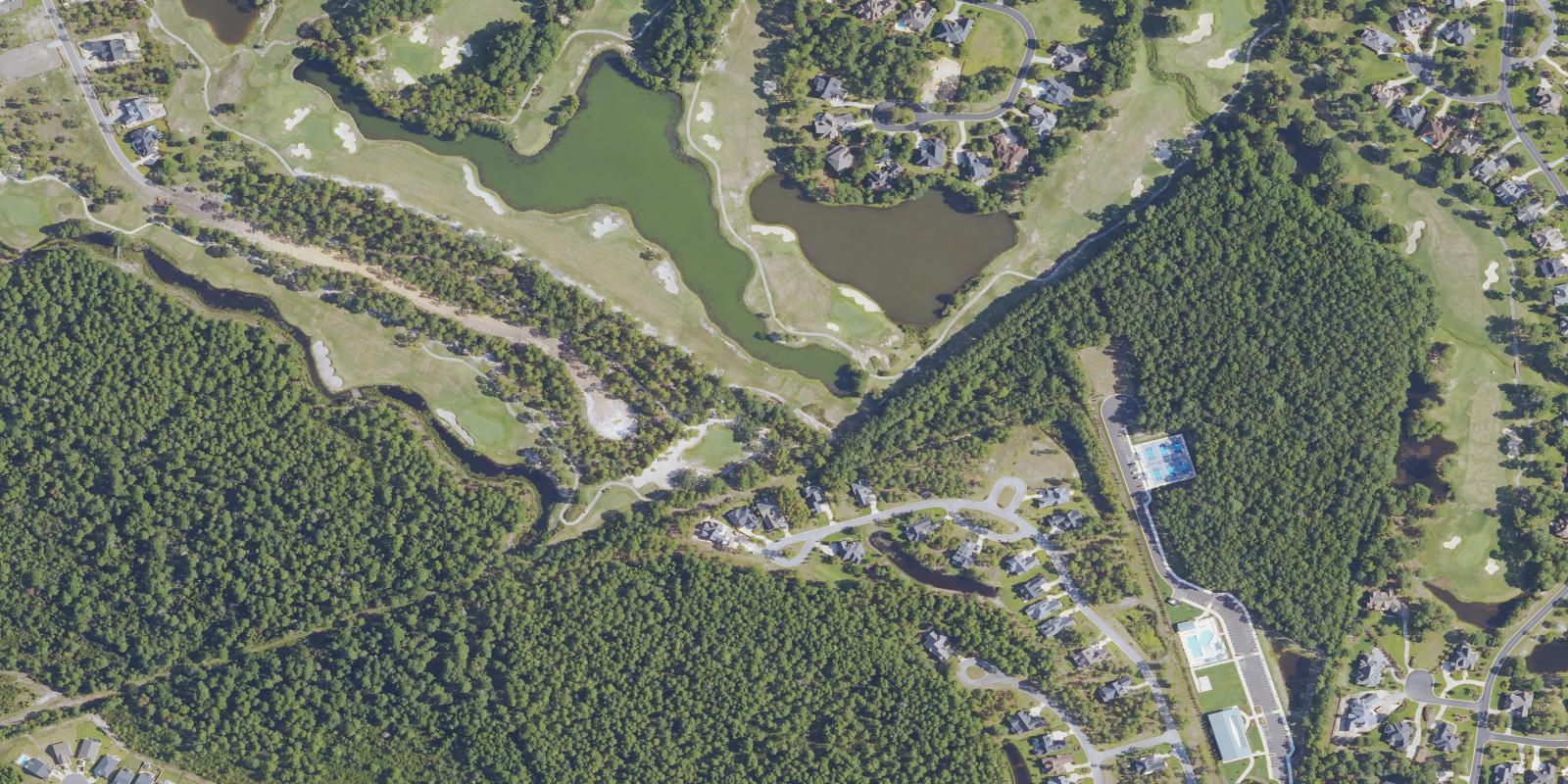 Satellite view of Tigers Eye Golf Links At Ocean Ridge Plantation