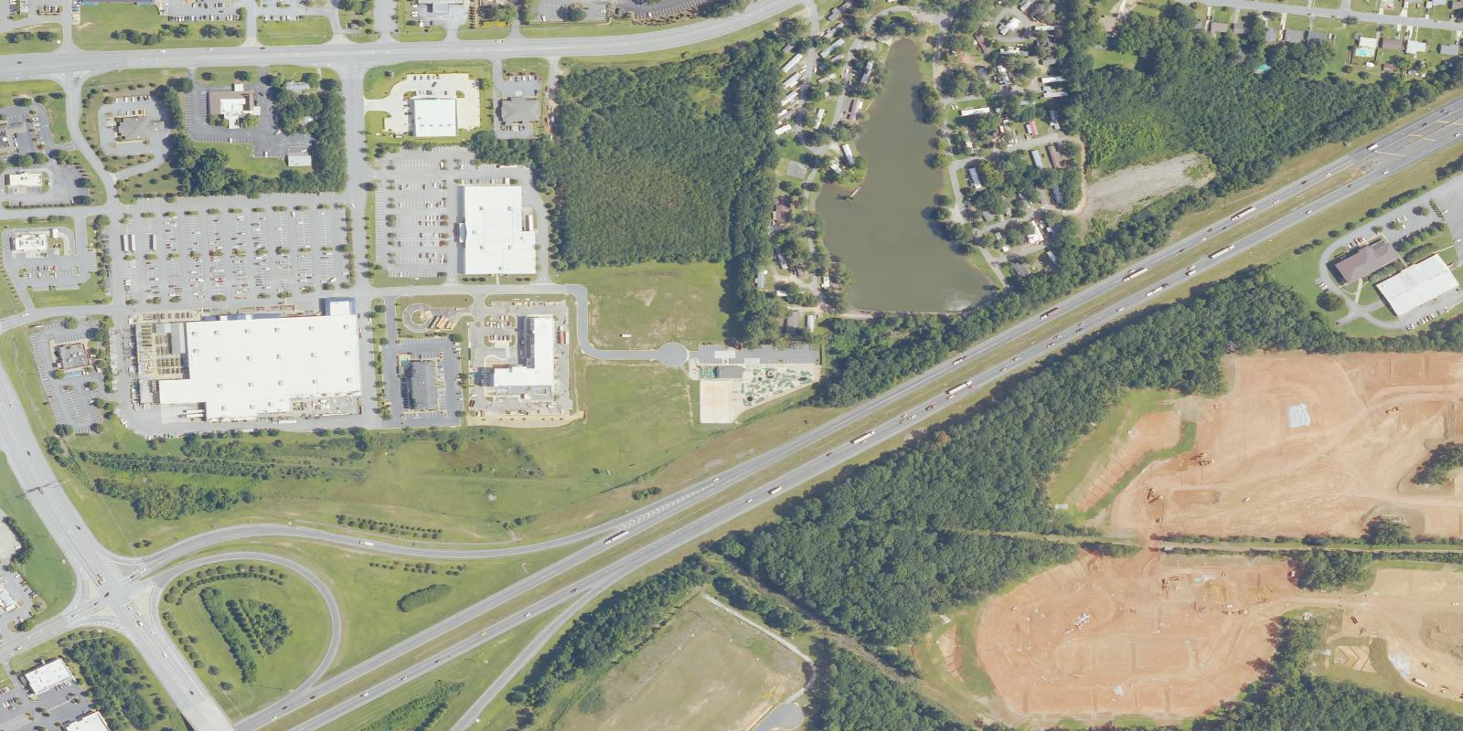 Satellite view of Tigertown Sports