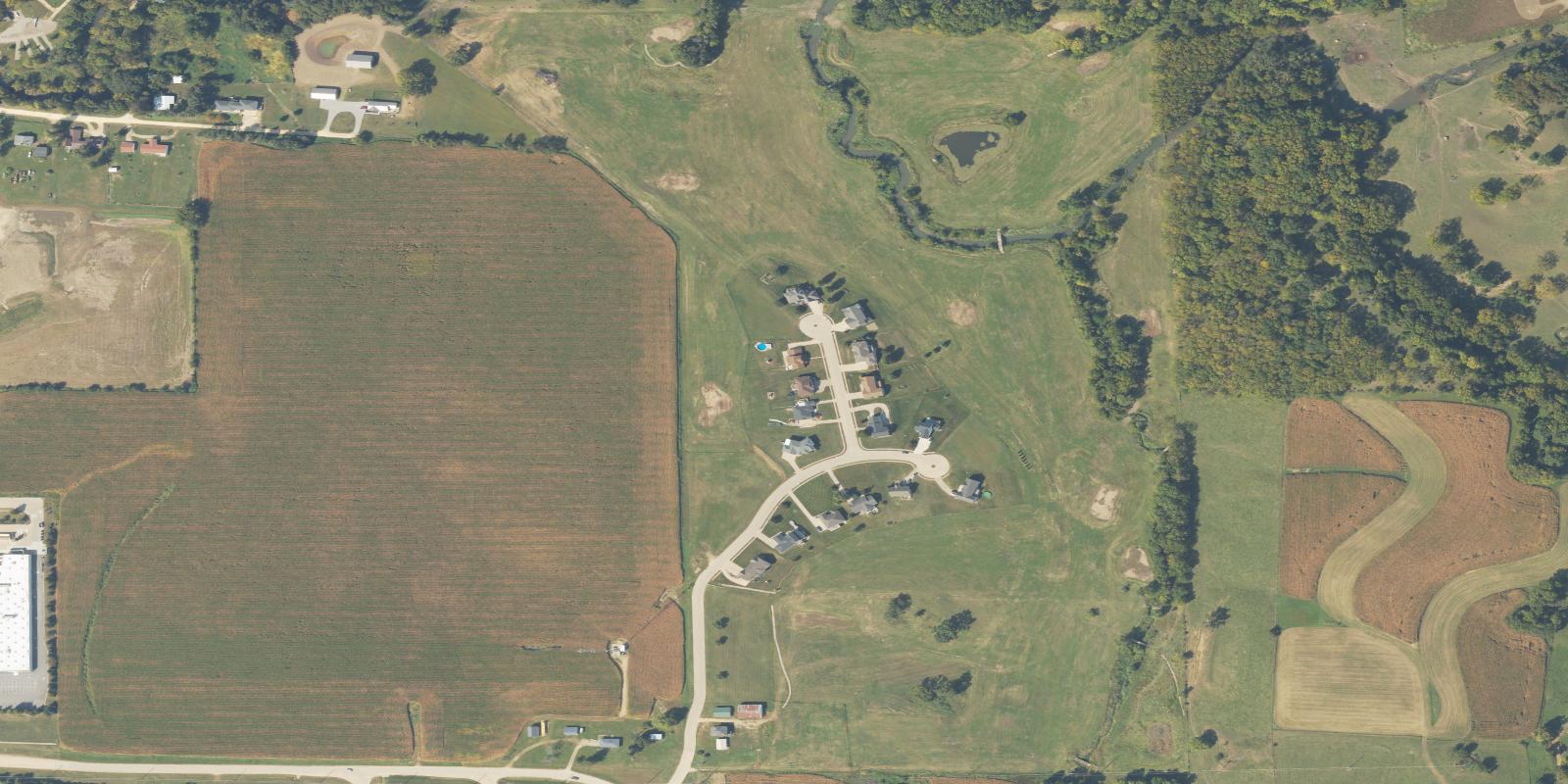 Satellite view of Timber City Golf Course