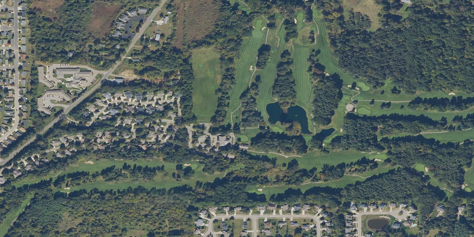 Satellite view of Timber Ridge Golf Club