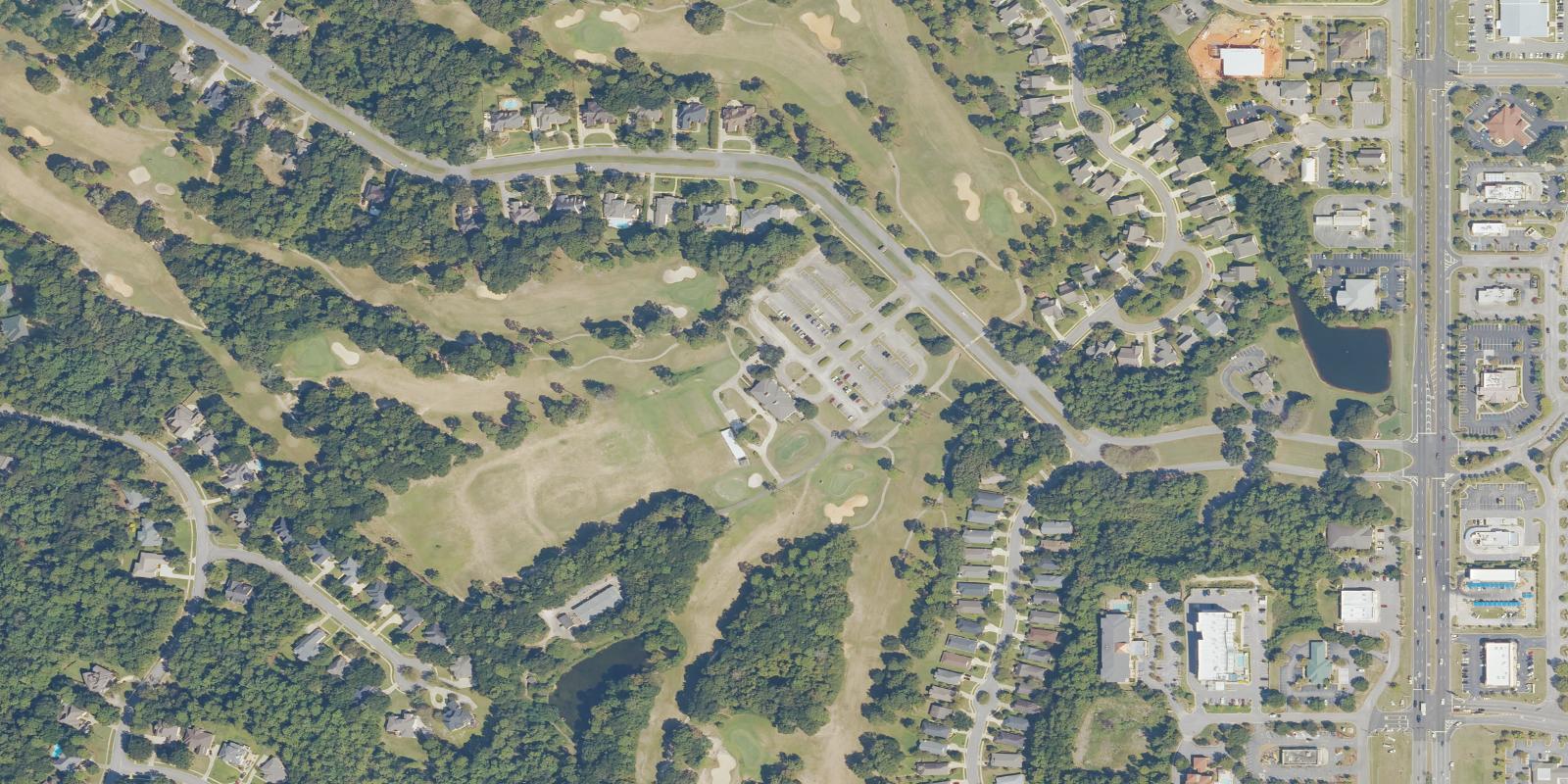 Satellite view of Timbercreek Golf Club