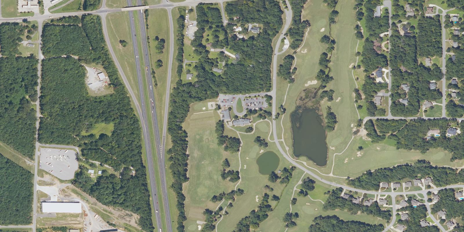 Satellite view of Timberline Golf Club