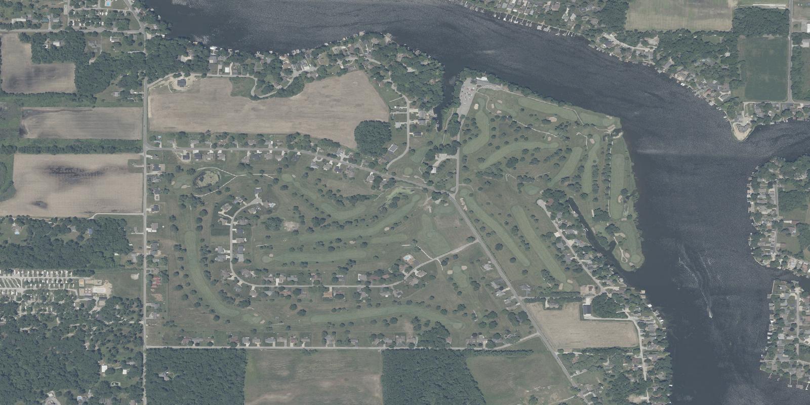 Satellite view of Tippecanoe Country Club