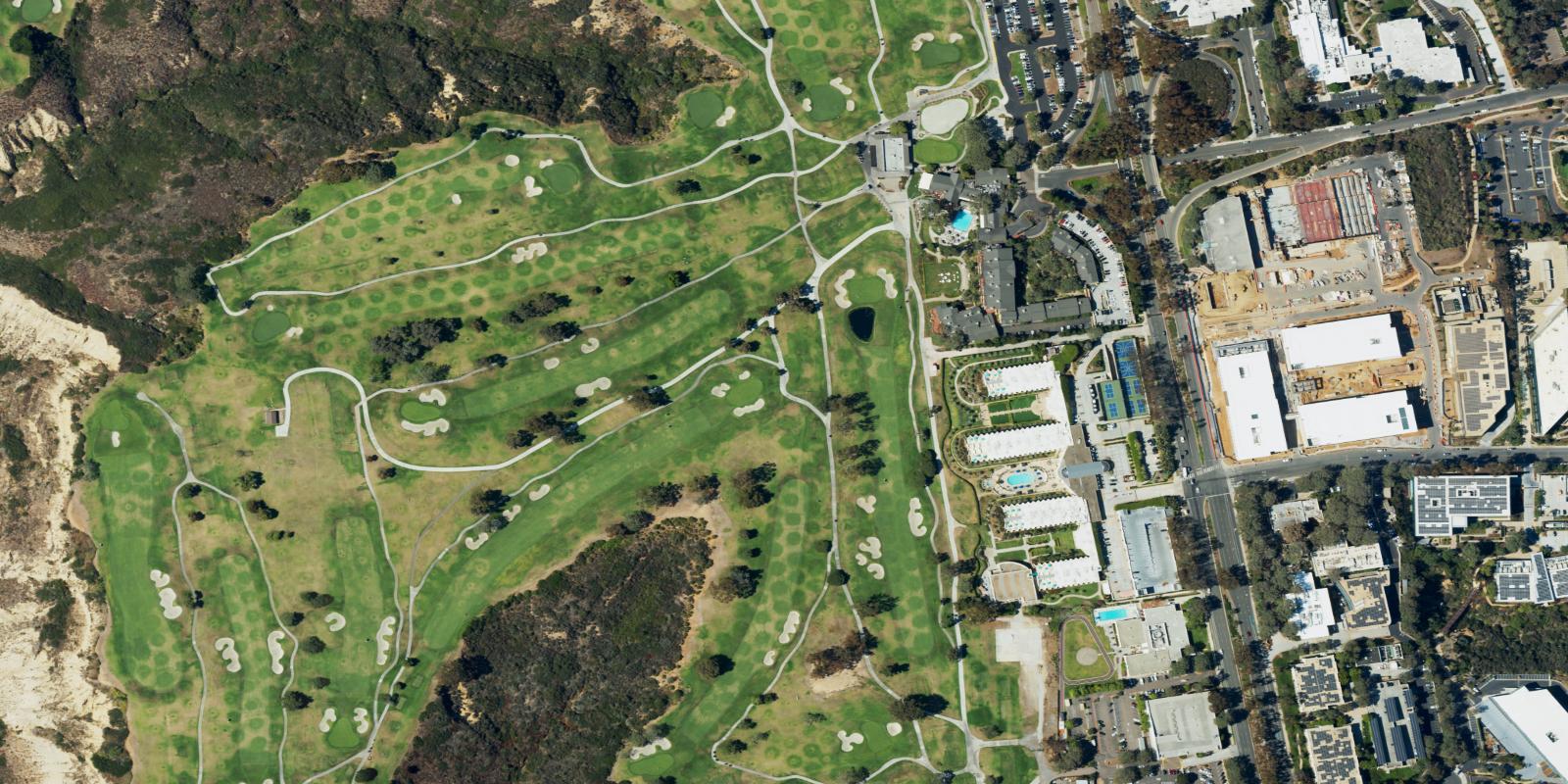 Satellite view of Torrey Pines South