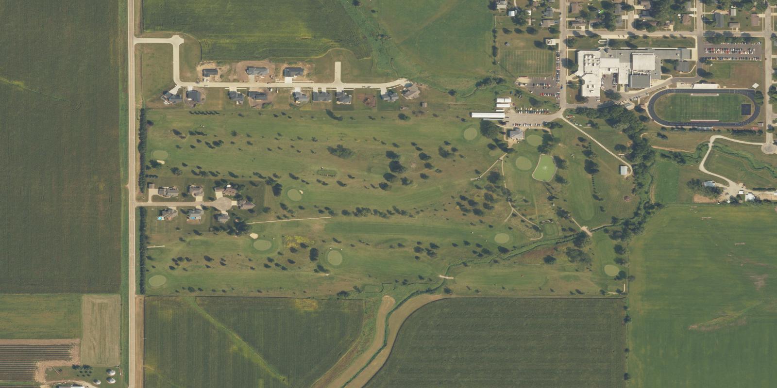 Satellite view of Town and Country Golf Club