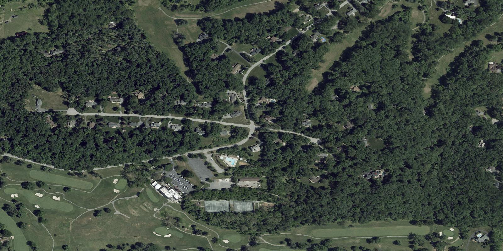 Satellite view of Towson Golf & Country Club