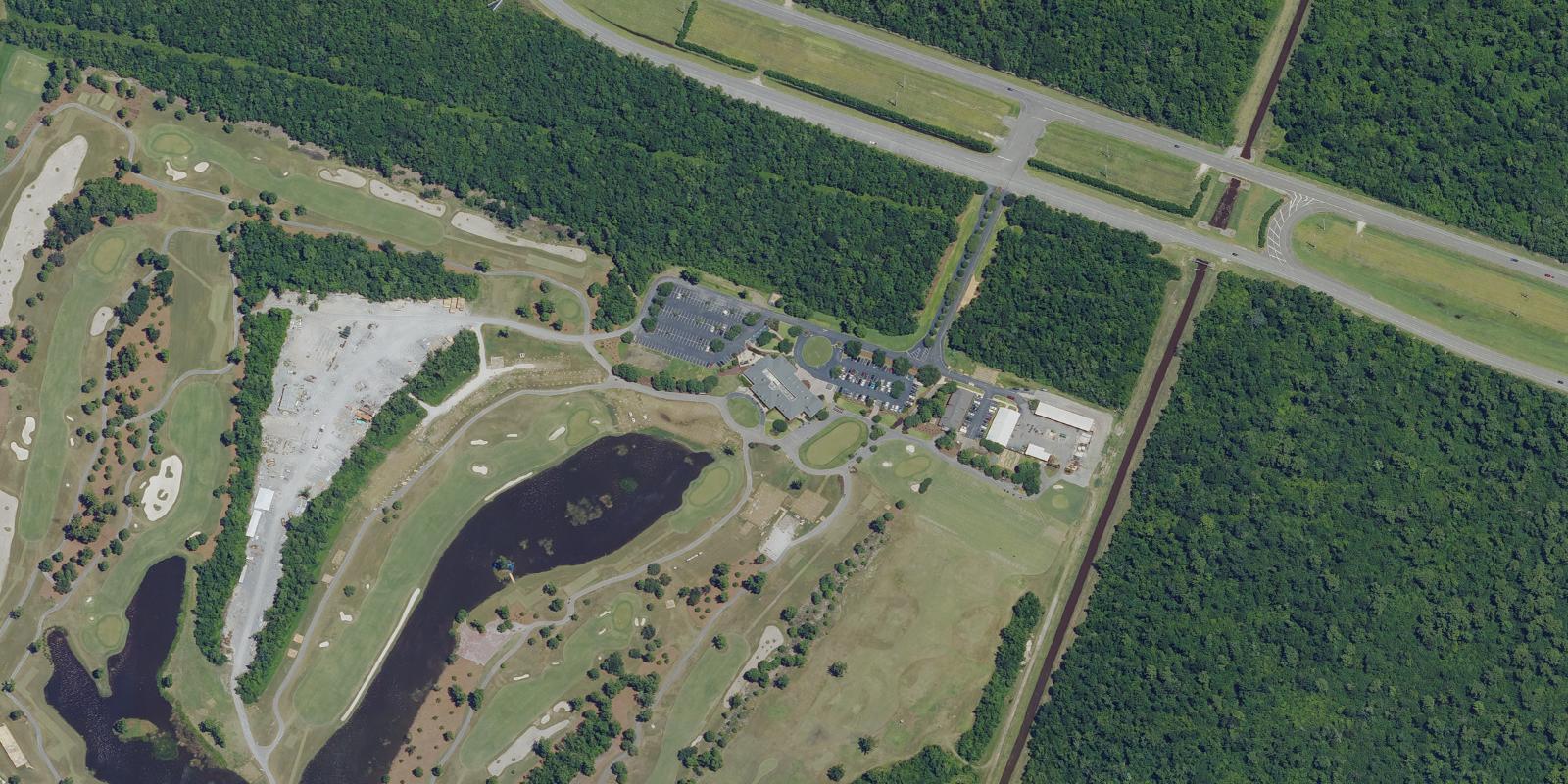 Satellite view of TPC Louisiana