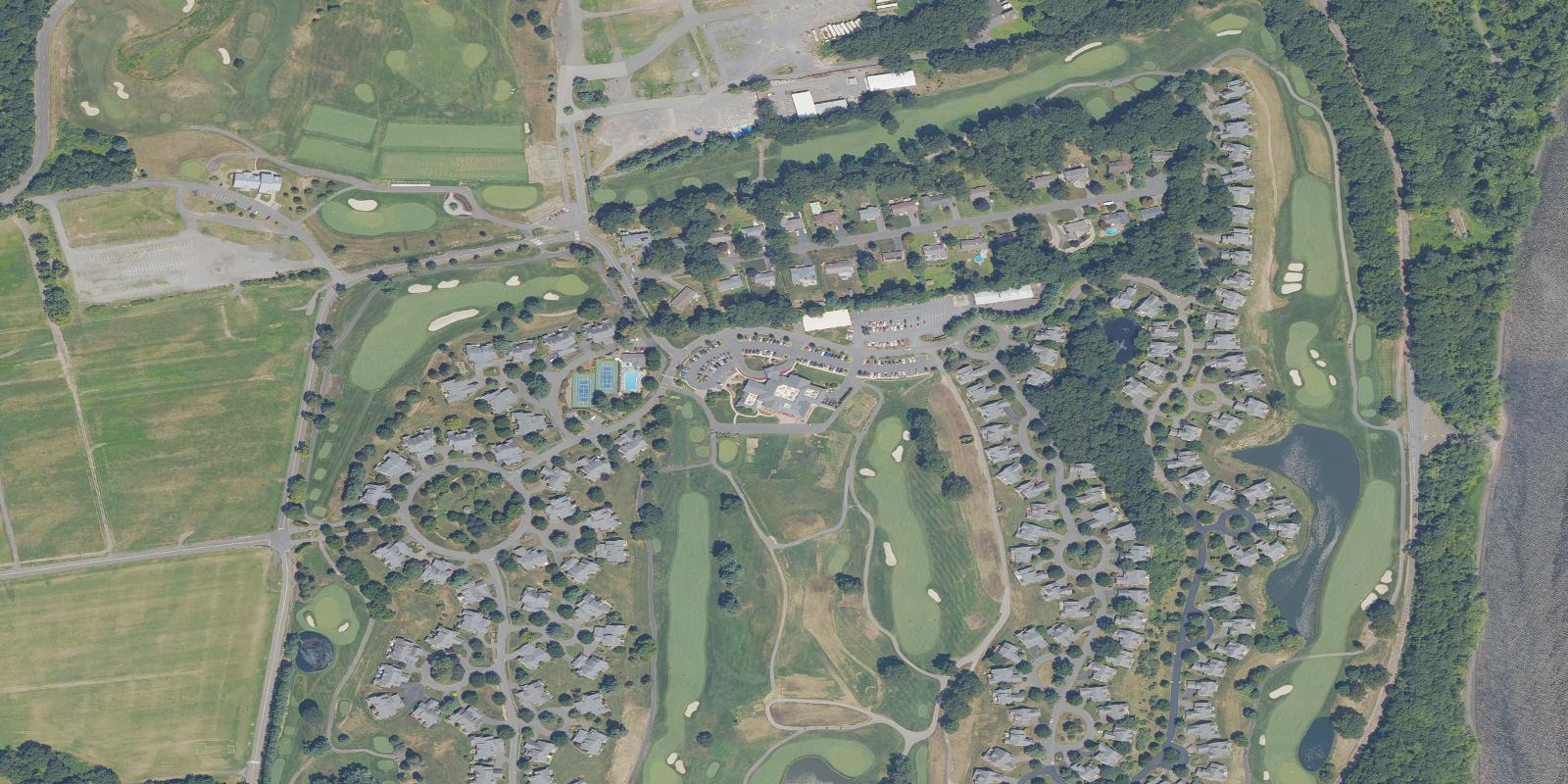 Satellite view of TPC River Highlands