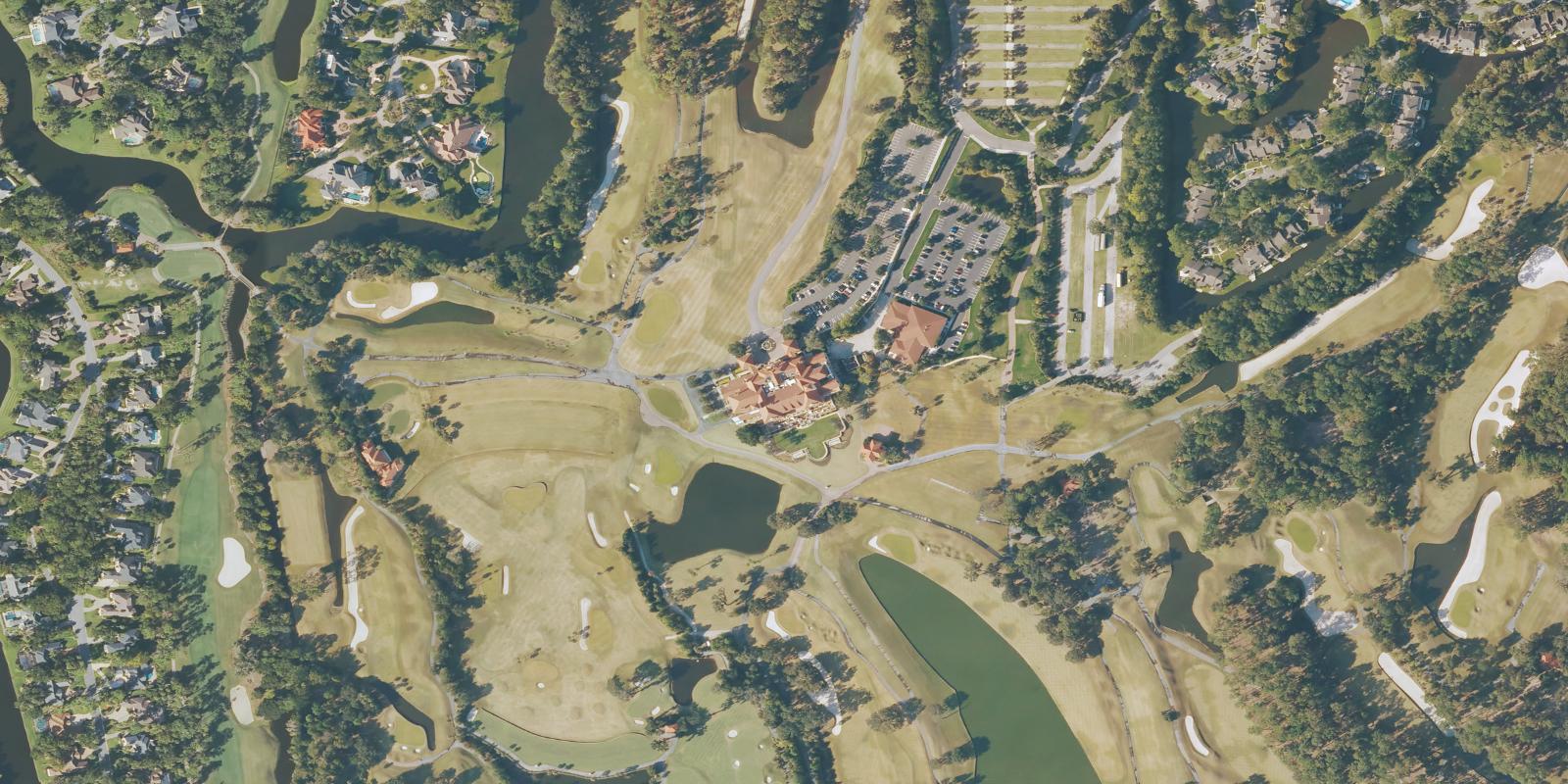 Satellite view of TPC Sawgrass - Dyes Valley Golf Course
