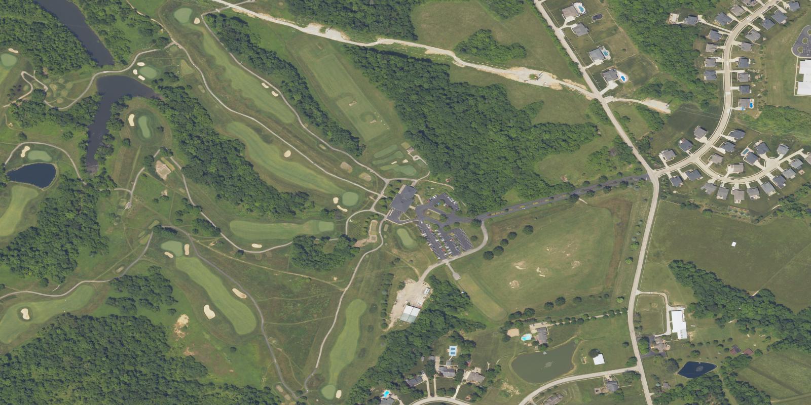 Satellite view of Traditions Golf Club