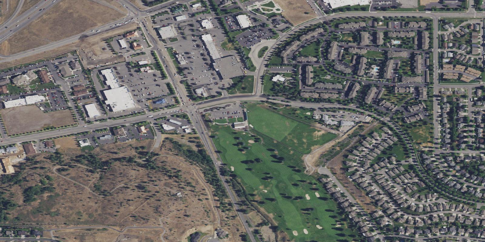 Satellite view of Trailhead Golf Course