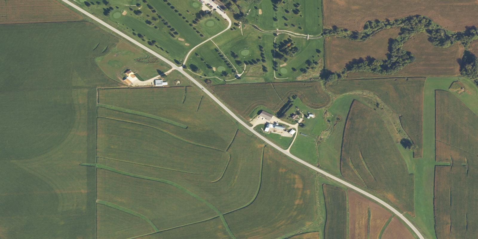Satellite view of Tri City Golf Course