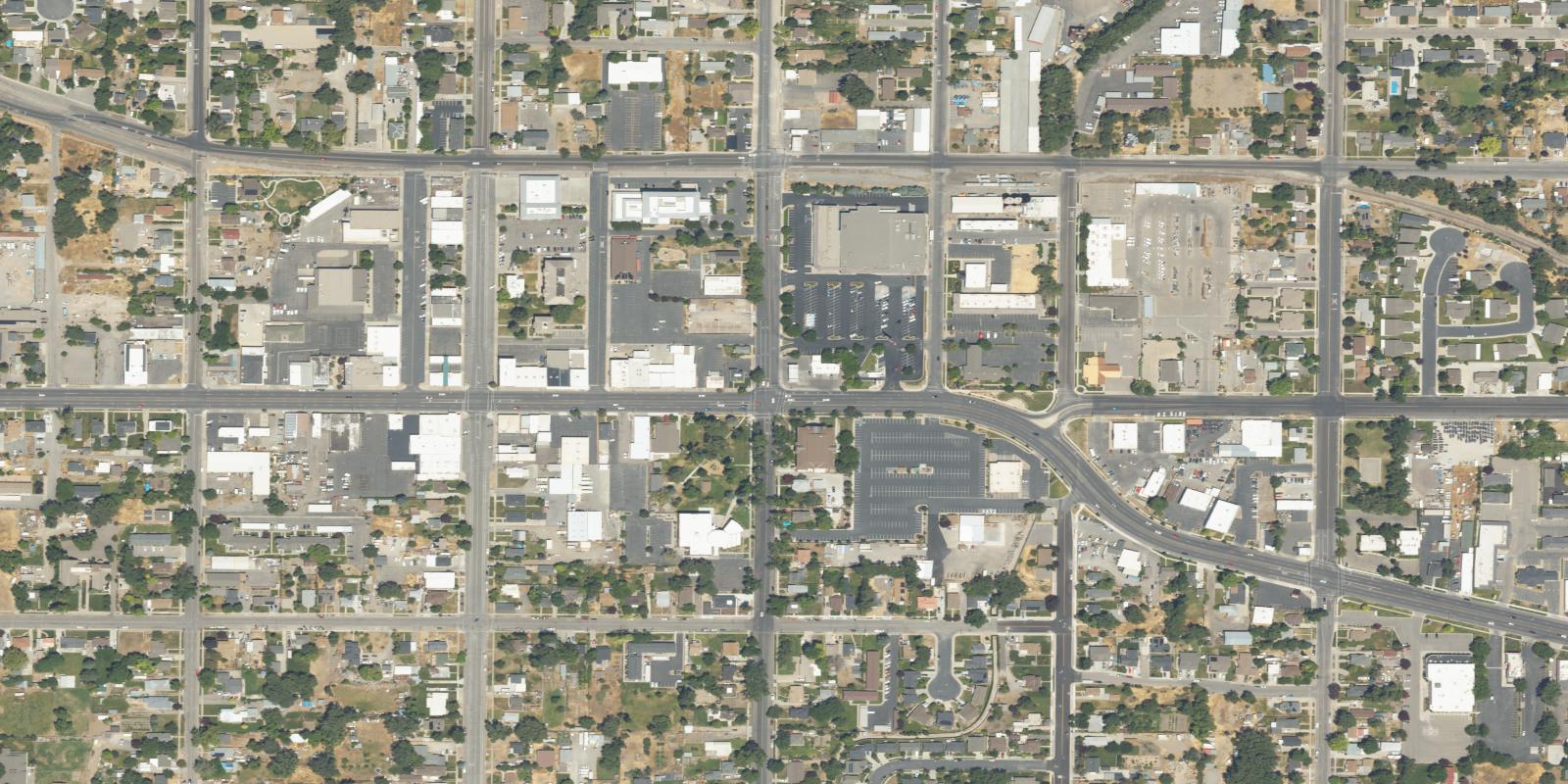 Satellite view of Tri City Golf Course