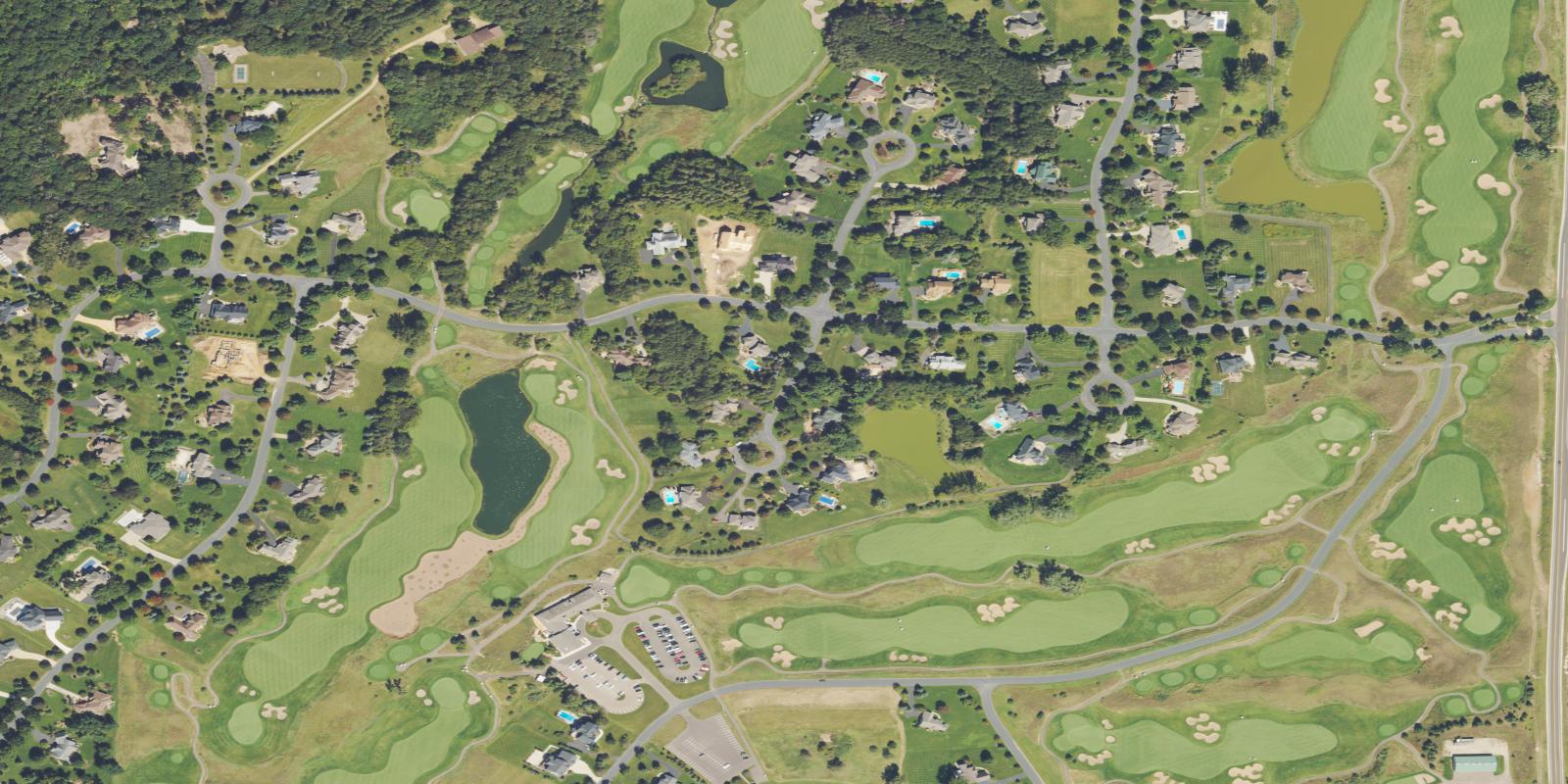 Satellite view of Troy Burne Golf Club