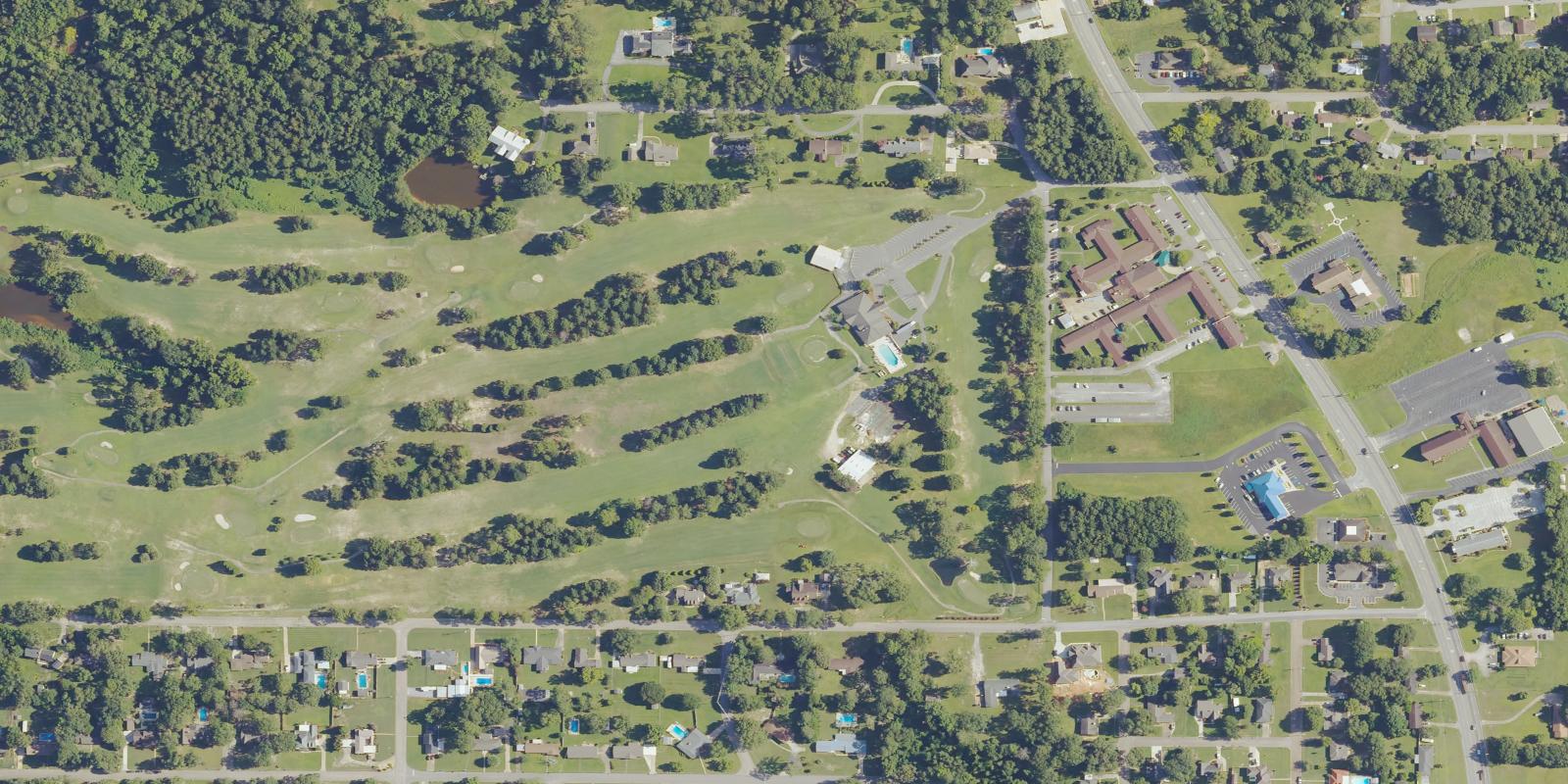 Satellite view of Troy Country Club