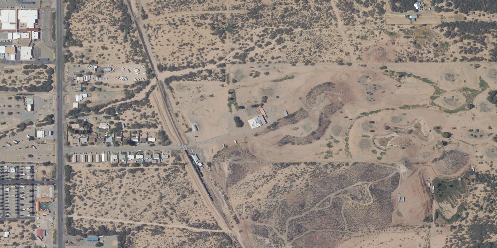 Satellite view of Turquoise Hills Family Golf Center