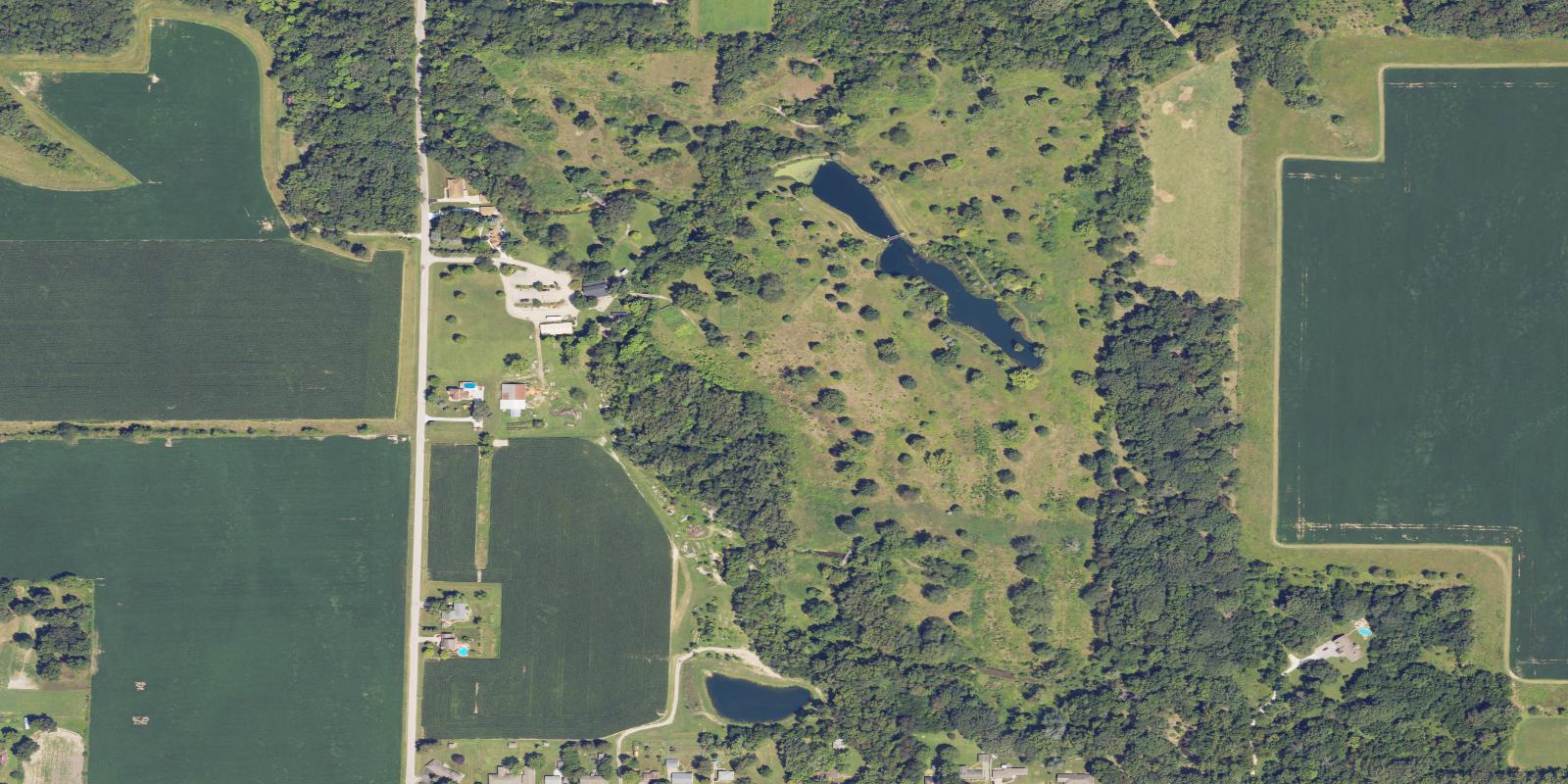 Satellite view of Twin Creeks Golf Course