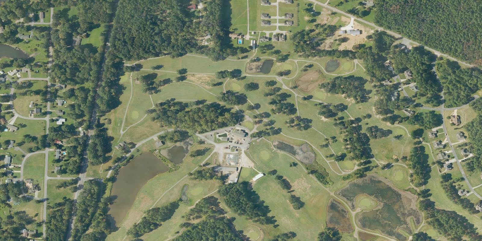 Satellite view of Twin Pines