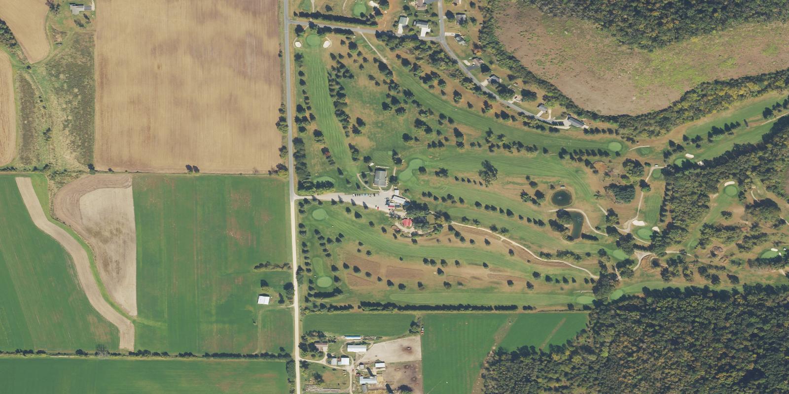 Satellite view of Valley High Golf Club