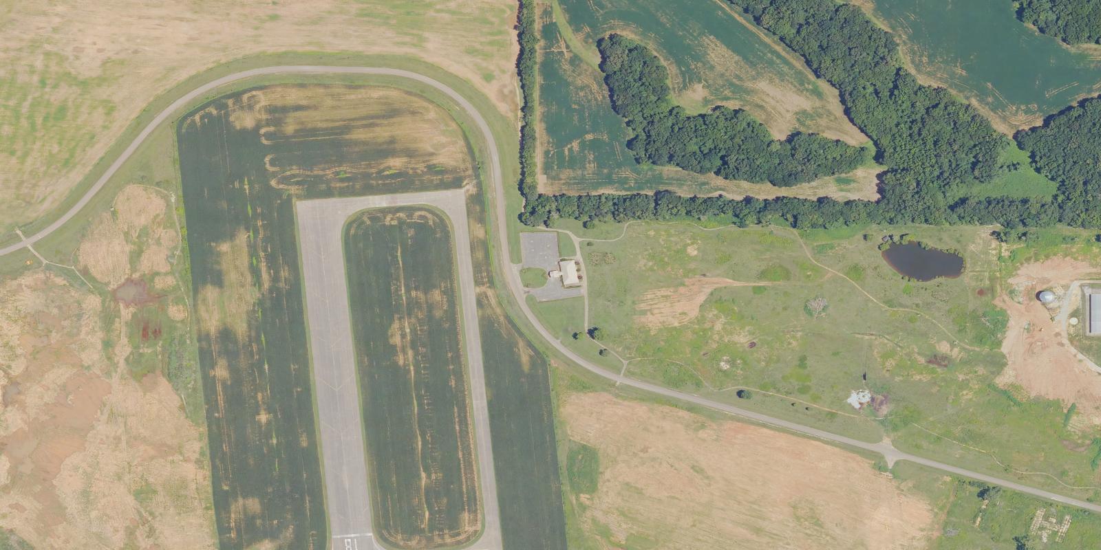 Satellite view of Valley Landing Golf Course